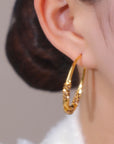 💎Circle Earrings with Zirconia