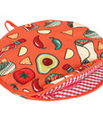 Roti Heat Insulated Cloth Pouch – Microwave & Oven Safe