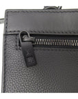 LV Messenger Bag Aerogram Black Leather