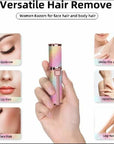 2 In 1 Eyebrow And Facial Hair Trimmer