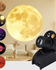 USB Moon Projection Lamp