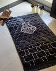 Thick Velvet Printed Janamaz | Prayer Mat
