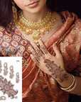 Waterproof Mehndi Stickers Pack of 3