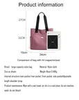 Water Repellent Multi Pocket Nylon Shoulder Bag👜