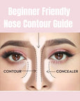 2-in-1 Makeup U-Shaped Brush for Nose Contouring