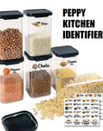 Peppy Kitchen Identifiers (Pack Of 10 With 50 Elements)