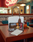 Tote Bag with Insulated Lunch Compartment