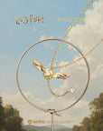 Harry Potter Golden Snitch Sterling Silver Necklace