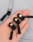 12Pcs/Set Metal Zipper Slider Puller Detachable Instant Repair Kit