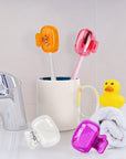 Travel Toothbrush Head Covers (PACK OF 3)