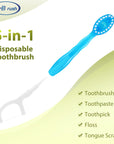 B Rush™ All-in-One Prepasted Toothbrush (3 PCS)