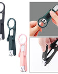 Nail Clippers with Magnifying Glass