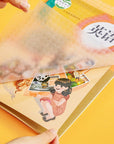 Transparent Paper Sticker Book Cover Film