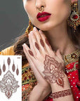 Waterproof Mehndi Stickers Pack of 3