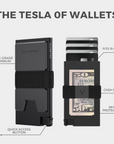 ALUMINUM SMART WALLET - CLASSIC BLACK