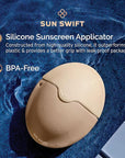 Silicone Sunscreen Applicator with Strap
