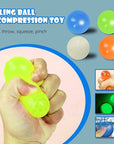 Sticky Glow Balls Pack of 3