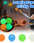 Sticky Glow Balls Pack of 3