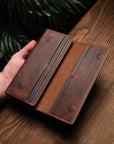 Turkish Style Handmade Leather Phone Wallet ( PURE LEATHER )
