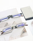 Reading Glasses with Metal Phone Holder