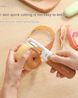 Multifunctional peeling knife