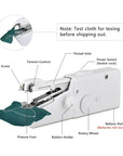 Mini Portable Rechargeable Stapler Style Handy Stitch Quick Sewing Machine