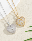 Love Open and Close Creative Necklace