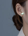 LED Ear Studs Ring Shinning Light