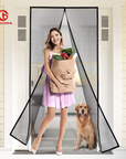 Retractable Magnetic Mosquito Door Screen