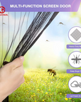 Retractable Magnetic Mosquito Door Screen