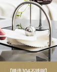 Modern Minimalist Metal Fixed-point Tissue Holder Paper