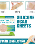 Silicone Scar Medical Skin Care & Pimples Removel Tape