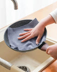 Large Capacity Microfiber Cleaning Towels Reusable Washable