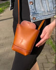 Handmade Leather Crossbody Classic Sling Bag