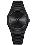 Stainless Steel Arabic Dial Luxury Mens Quartz Watch