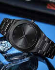 Stainless Steel Arabic Dial Luxury Mens Quartz Watch