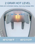 Electric Neck Shoulder Back Massager With Heat