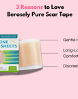Silicone Scar Medical Skin Care & Pimples Removel Tape