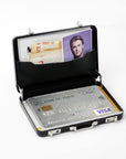Briefcase Miniature Cards Holder RFID Wallet Realistic