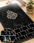 Thick Velvet Printed Janamaz | Prayer Mat