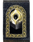 Velvet Foam Quilted Padded Jai Namaz | Hajr e Aswad Prayer Mat