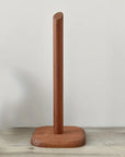 Elegant Solid Wood Paper Towel Holder