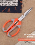 Multi-Functional Stainless Steel Kitchen Scissors