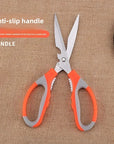 Multi-Functional Stainless Steel Kitchen Scissors
