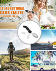 Stainless Steel 4-In-1 Foldable Tablespoon Set
