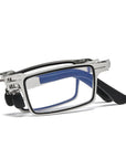 Ultra Light Titinium fordable reading glasses +1.00