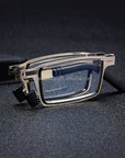 Ultra Light Titinium fordable reading glasses +1.00