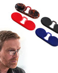 Portable Mini Nose Clip Reading Glasses +1.00
