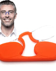 Portable Mini Nose Clip Reading Glasses +1.00