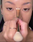 2-in-1 Makeup U-Shaped Brush for Nose Contouring